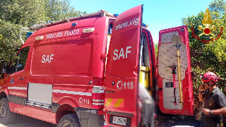 Sirolo - Escursionista in difficoltà al Passo del Lupo: intervengono i vigili del fuoco